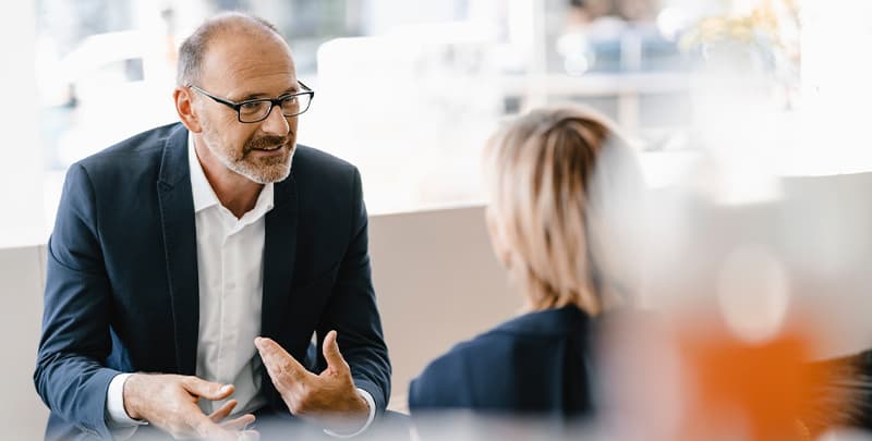 Sichtbarkeit bei Entscheidern